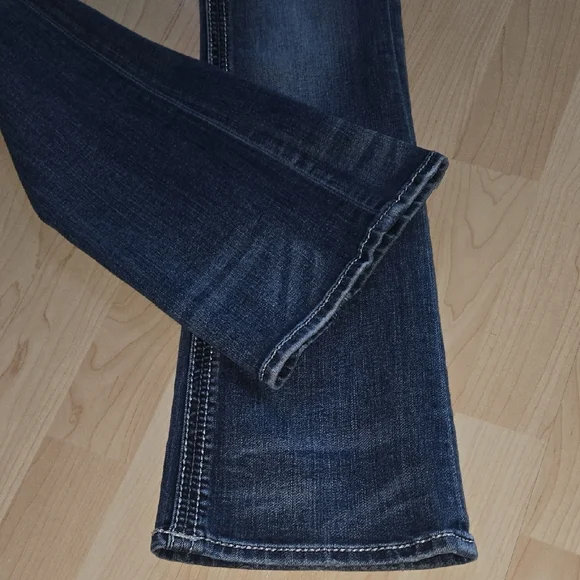 Rock Revival Women's Mid Rise Boot Sapphire Jeans Size 26 - Picture 12 of 12